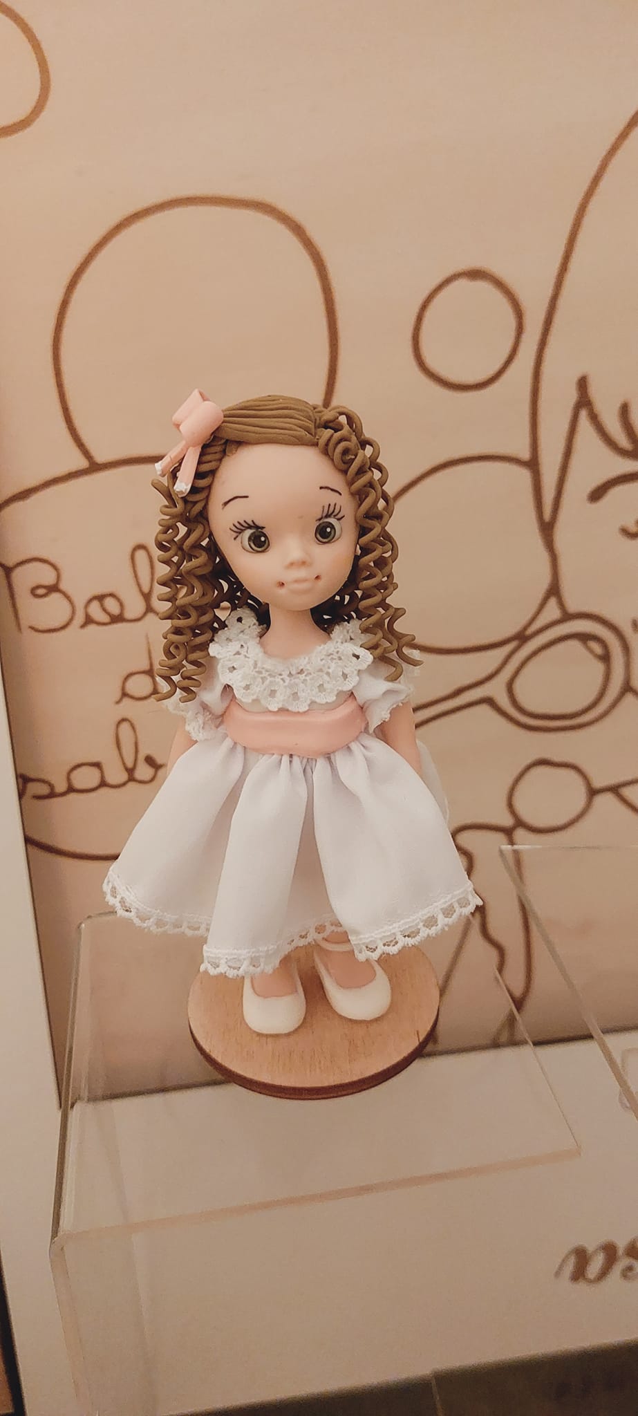 Topo de Bolo Batizado