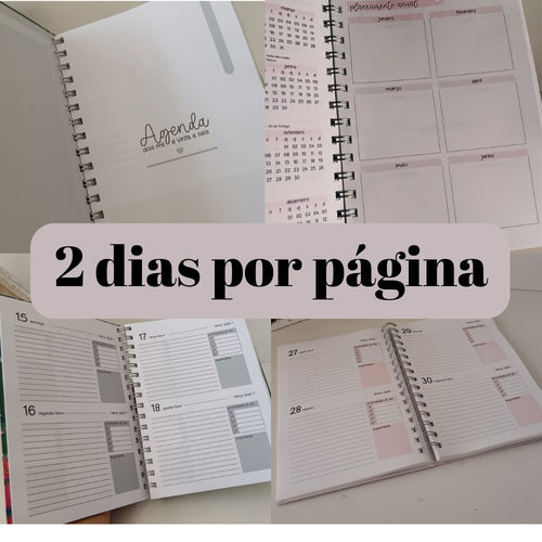 Agenda Riscas Coloridas e Estrelas