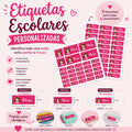 Conjunto de Etiquetas Autocolantes