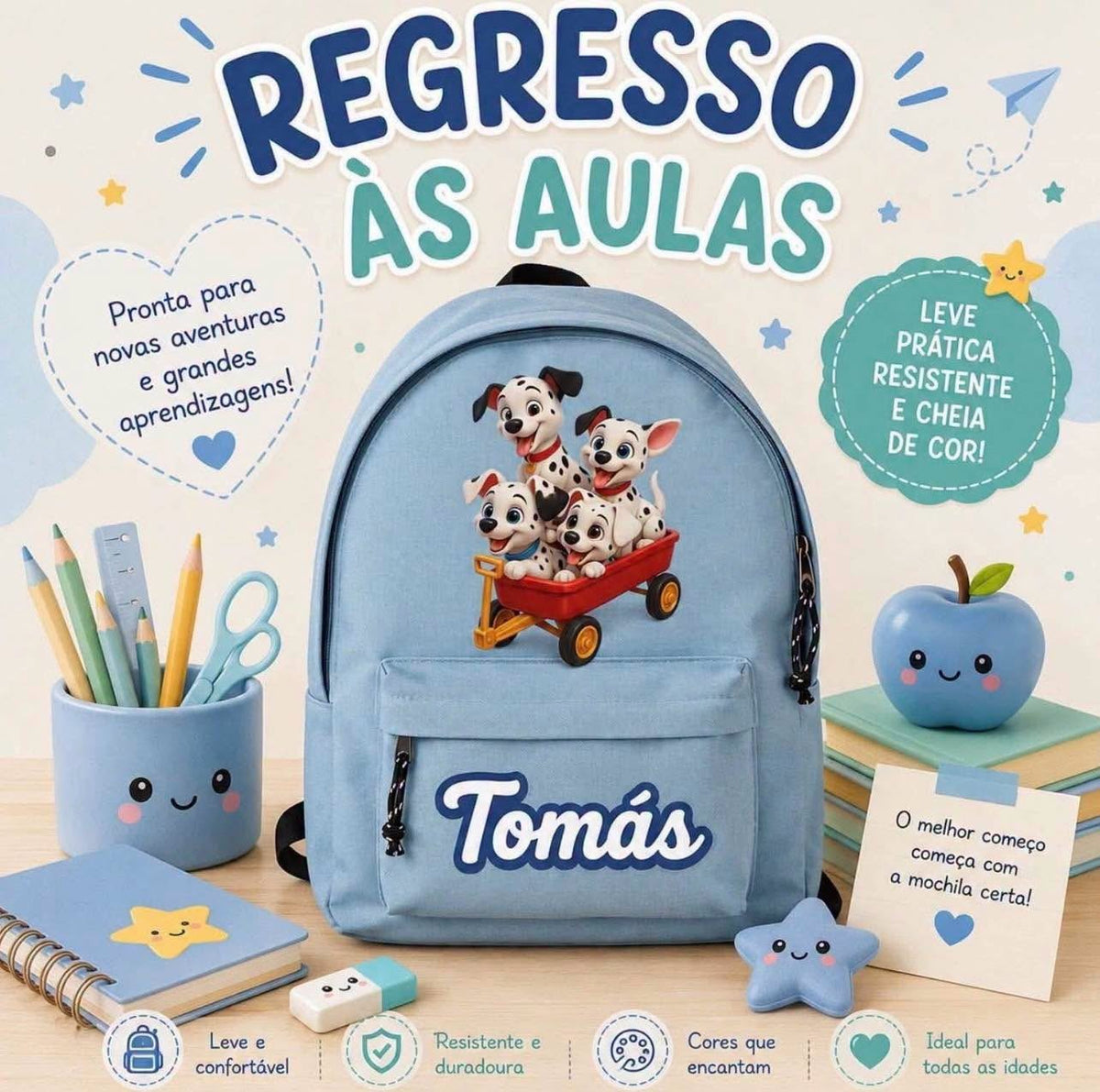 Mochila Escolar Personalizado