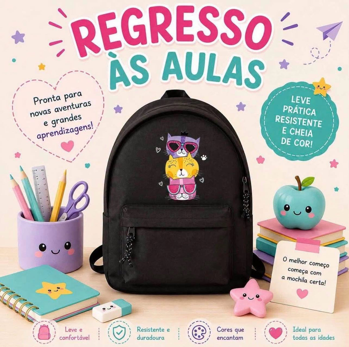 Mochila Escolar Personalizado