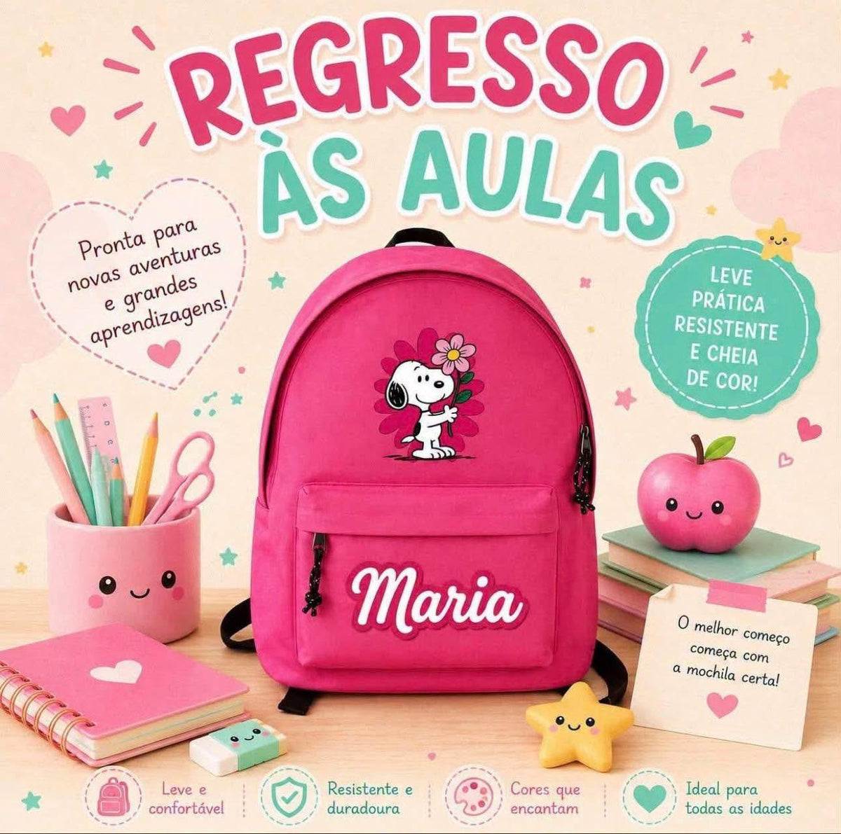 Mochila Escolar Personalizado