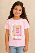 T-Shirt com Inicial & Nome