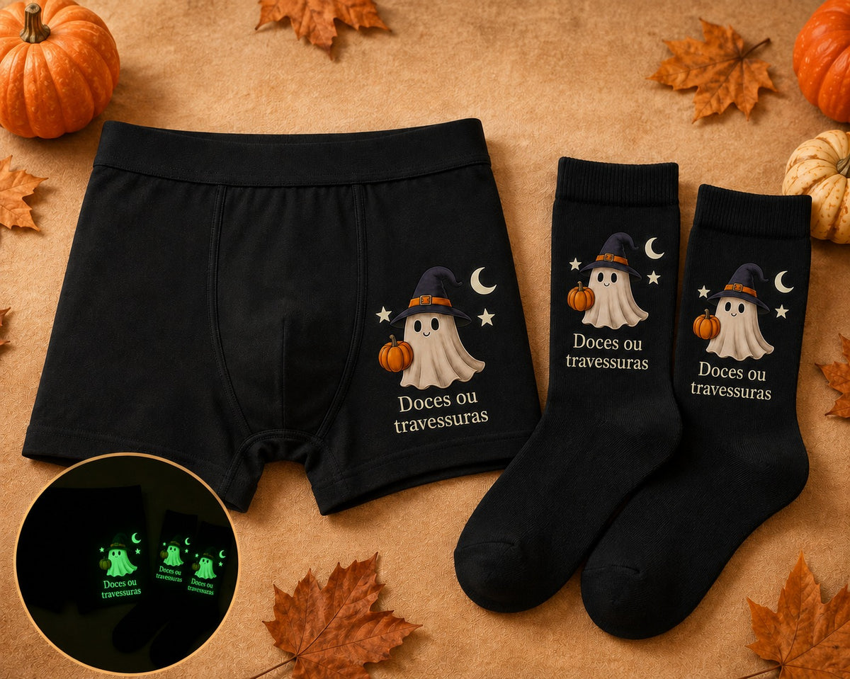 Boxers & Meias Halloween