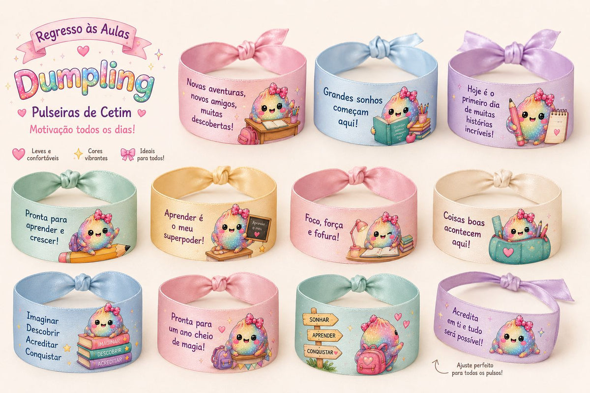 Pulseira Dumpling Personalizada