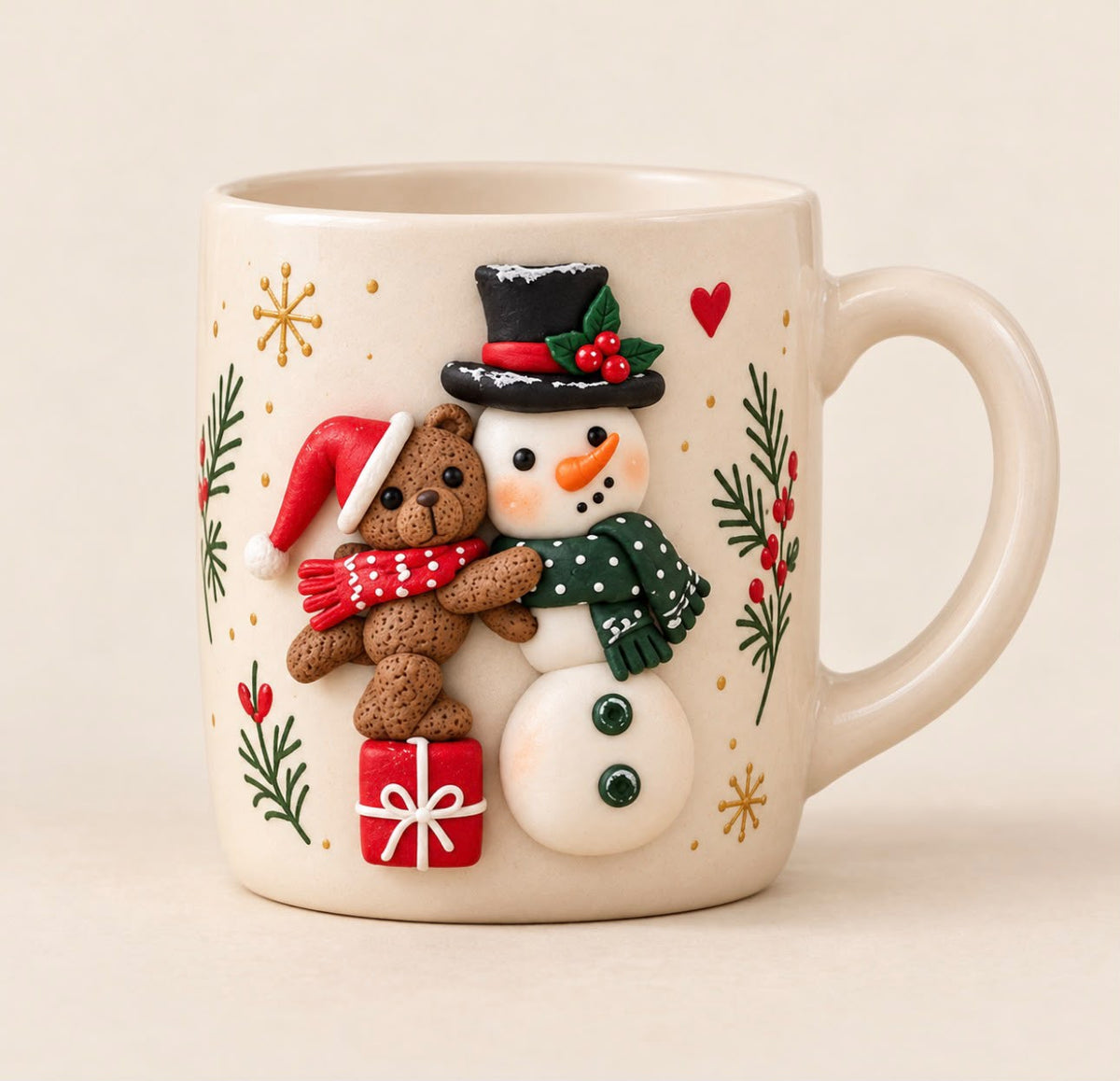 Caneca Boneco de Neve