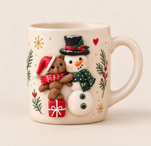 Caneca Boneco de Neve