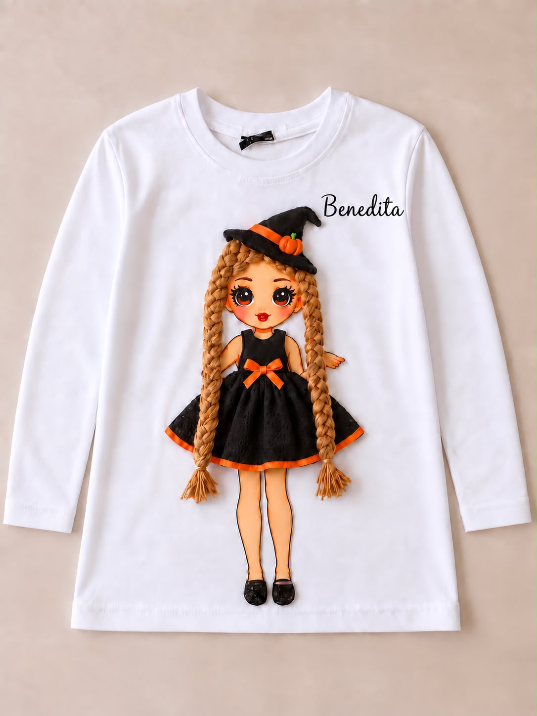 T-Shirt Manga Comprida Halloween