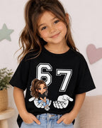 T-Shirt 67 Criança Personalizado